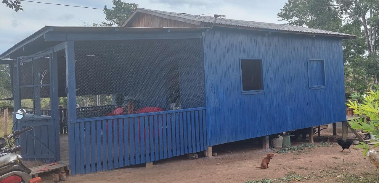 Fã de Bocalom pinta casa de azul e prefeito agradece: “Obrigado pelo carinho”